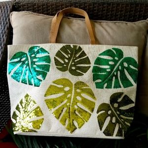 Venus Fashions Extra Large Tropical Tote Bag